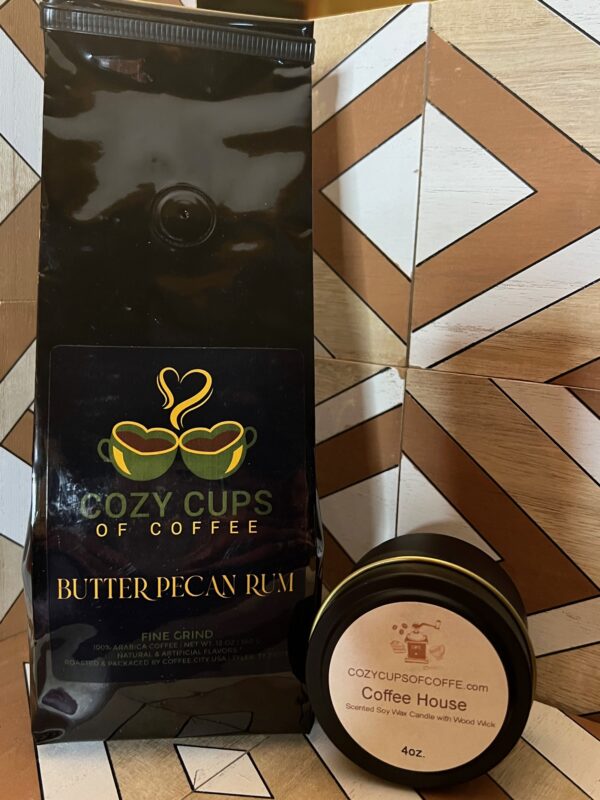 CCOC Butter Pecan Rum Ground Coffee